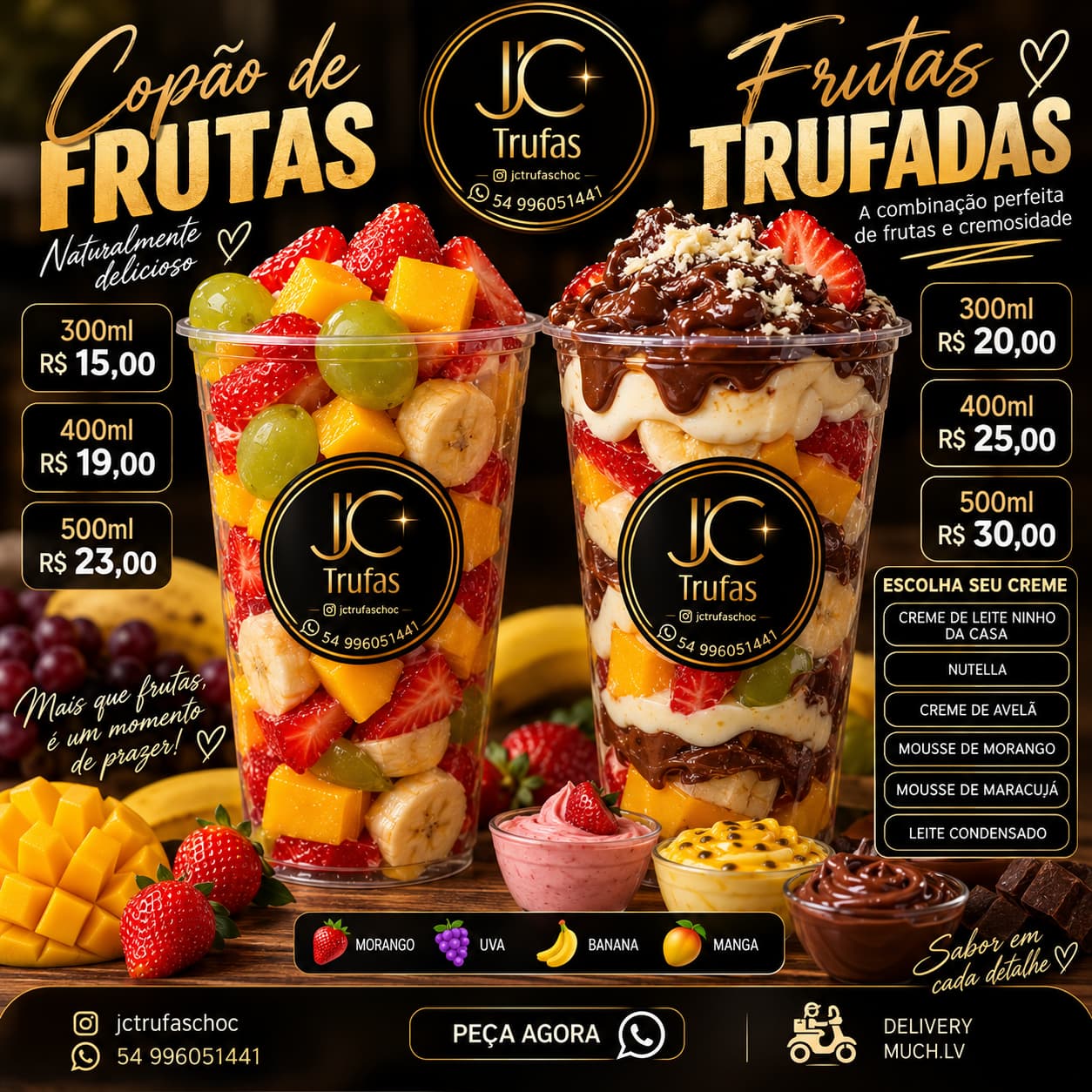 Copão de Frutas Gourmet